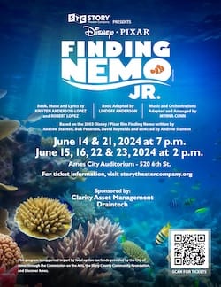 Finding Nemo JR poster